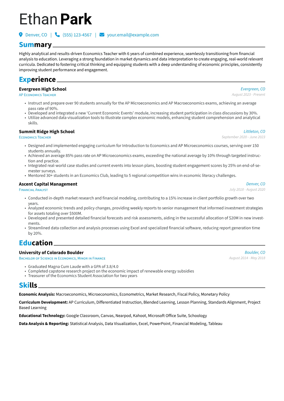 Career changer version - Page 1