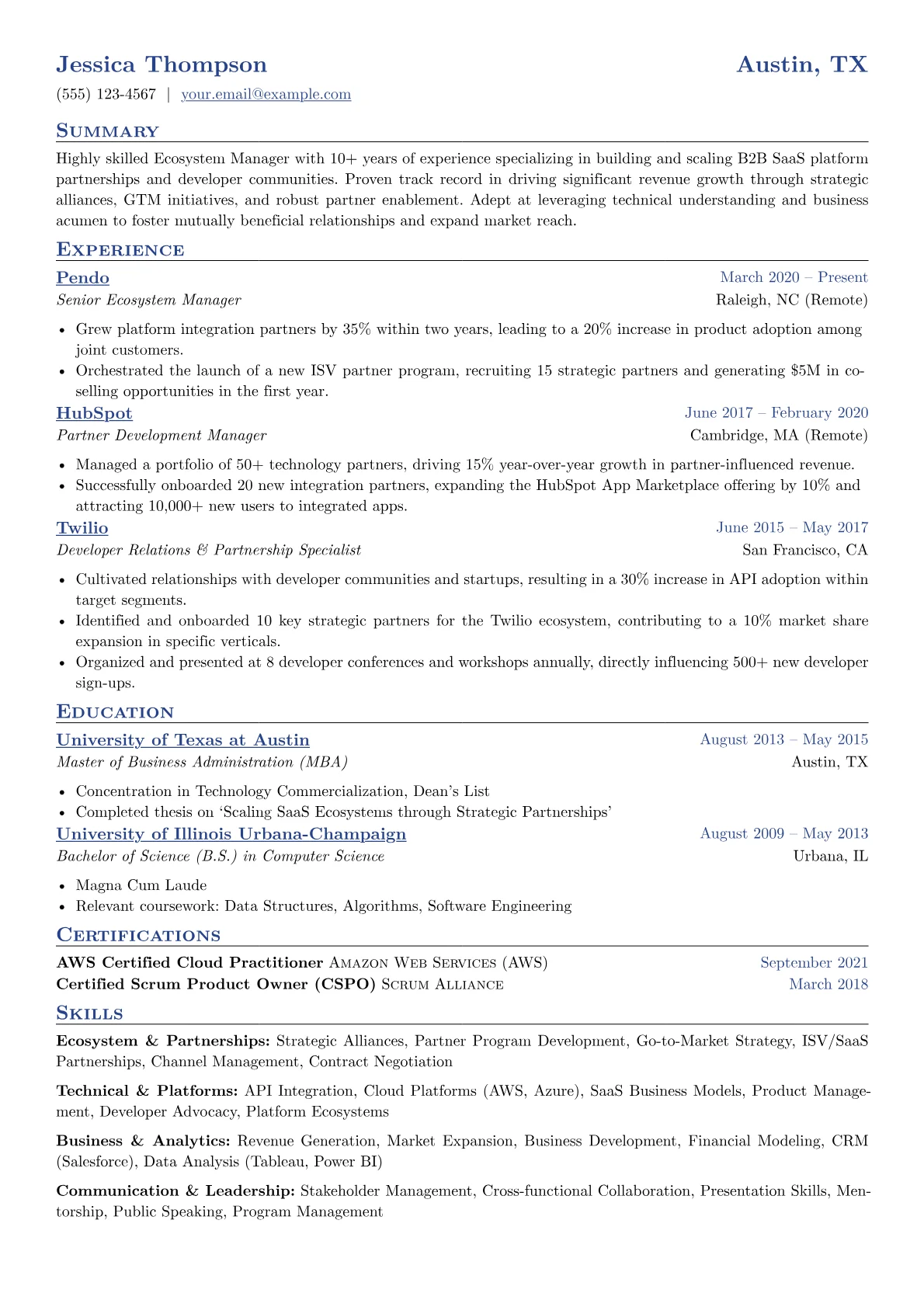 SaaS Platform version - Page 1