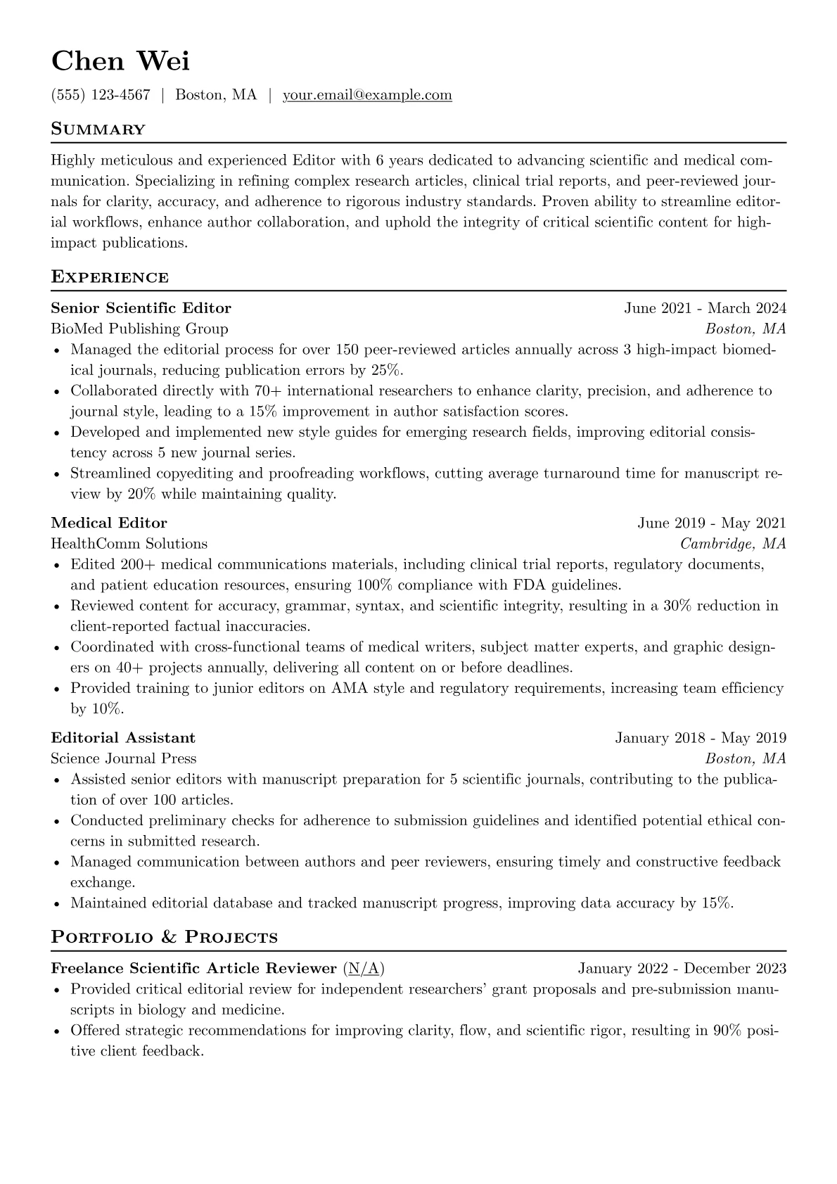 Scientific/Medical version - Page 1