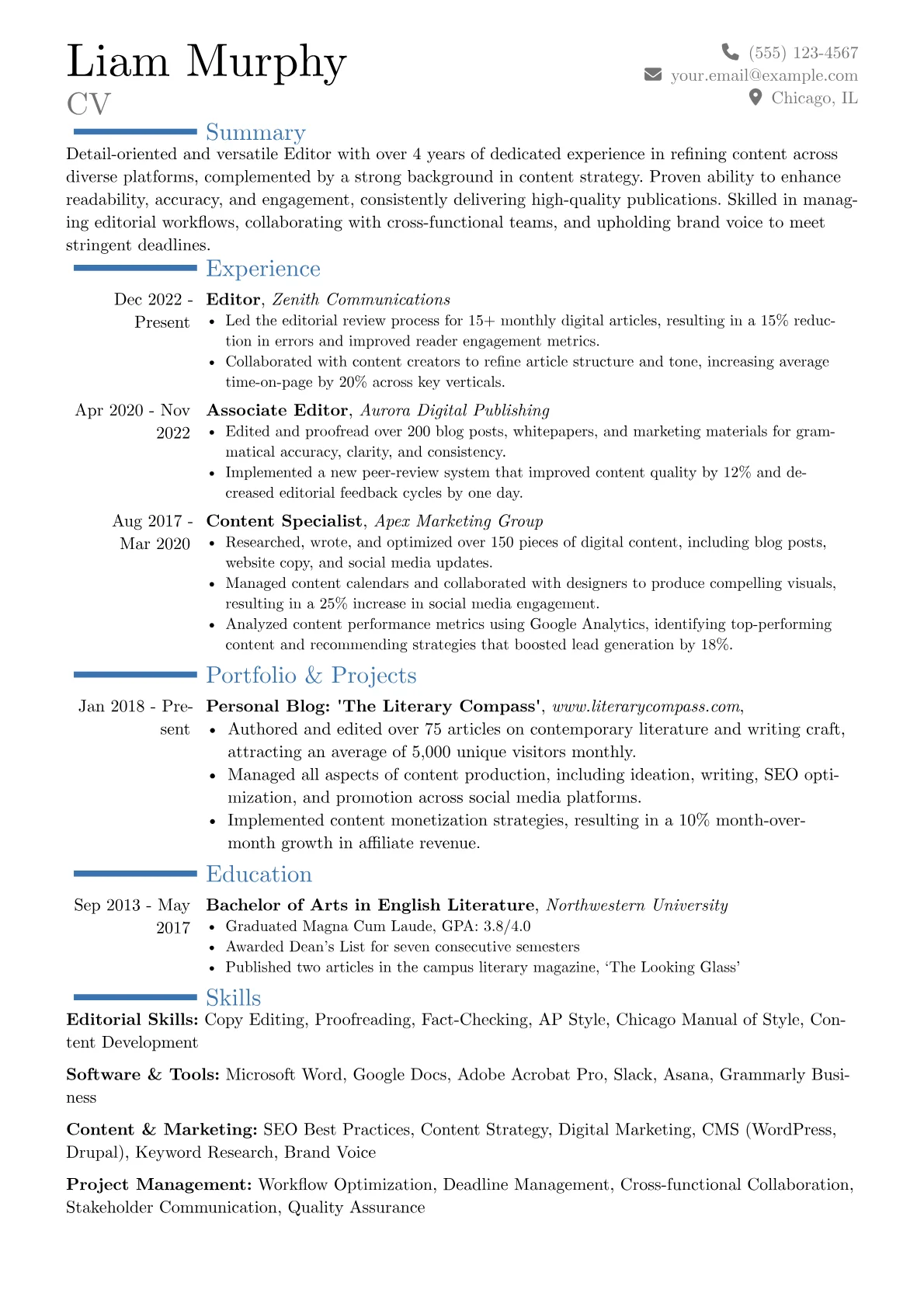 Career changer version - Page 1