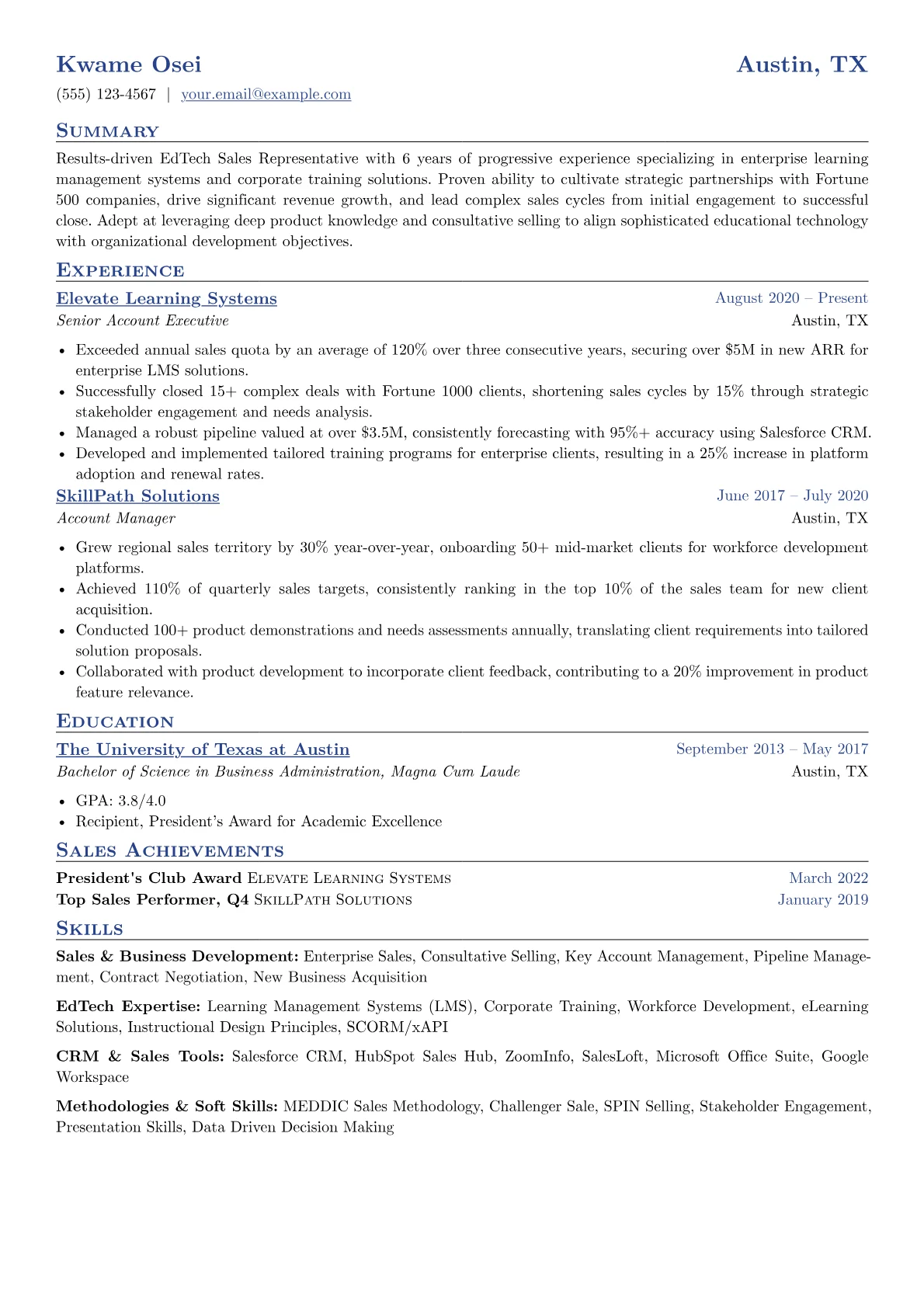 EdTech Sales version - Page 1