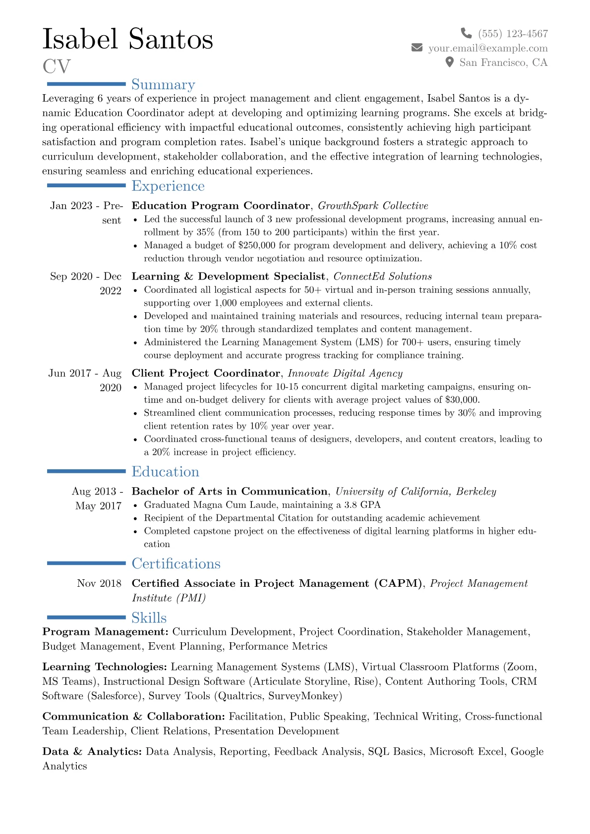 Career changer version - Page 1