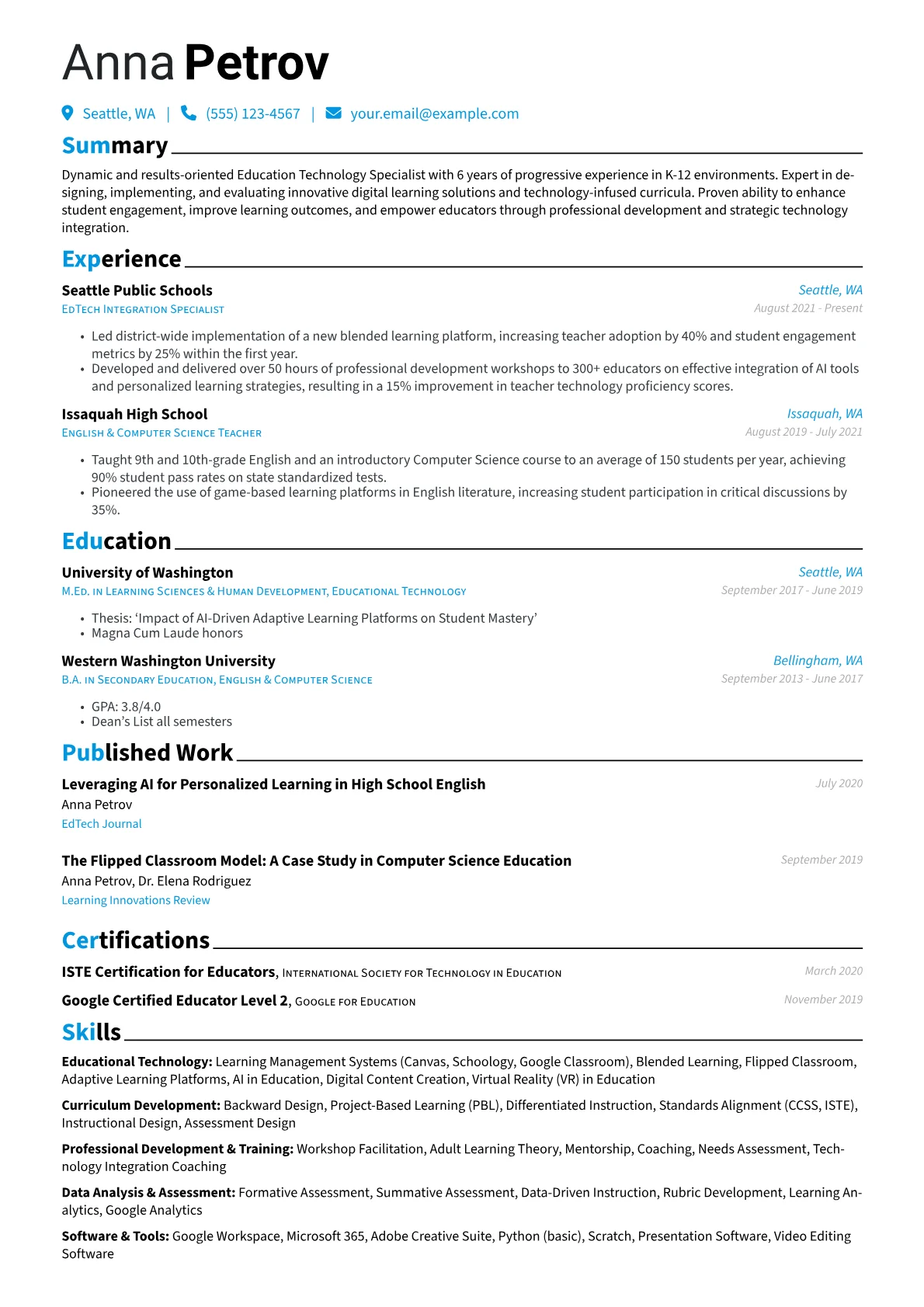 Education Technology version - Page 1