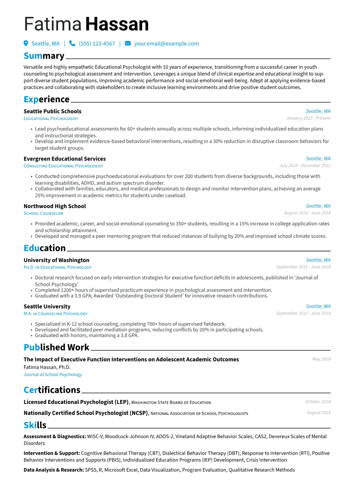 Career changer version - Page 1