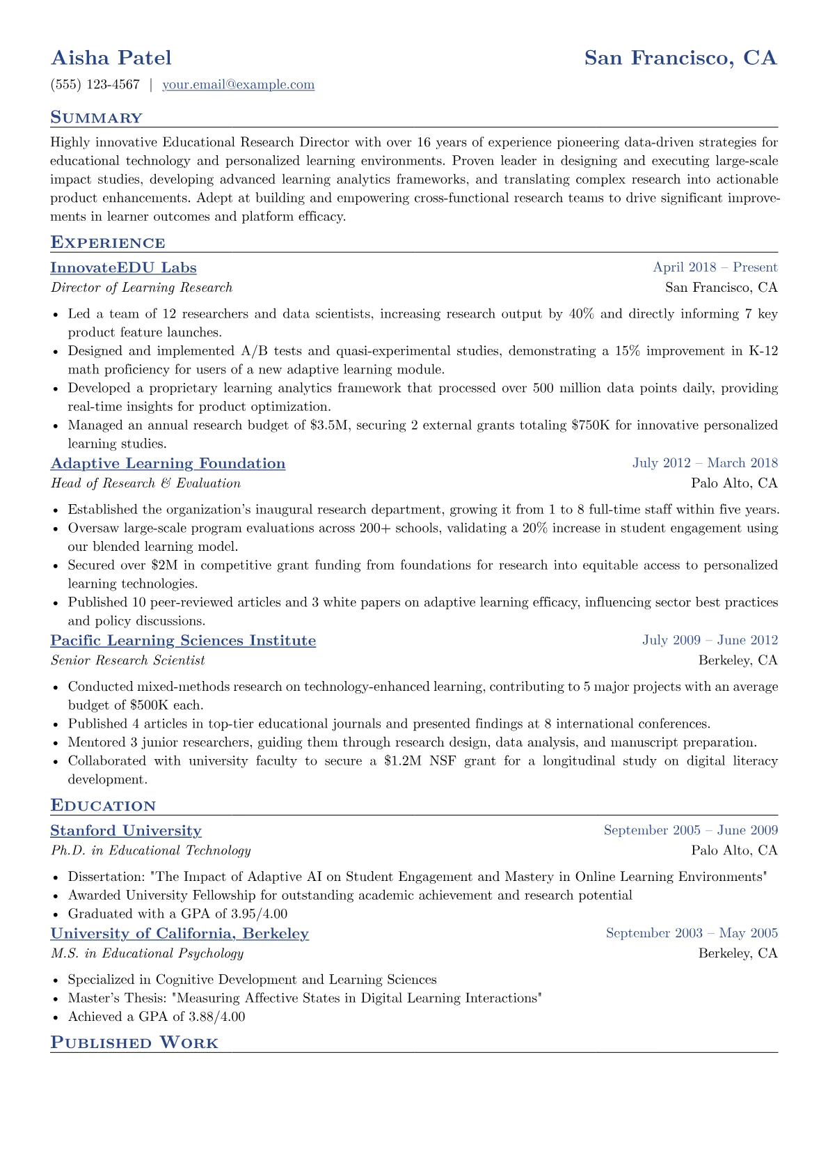 Research & Analytics version - Page 1