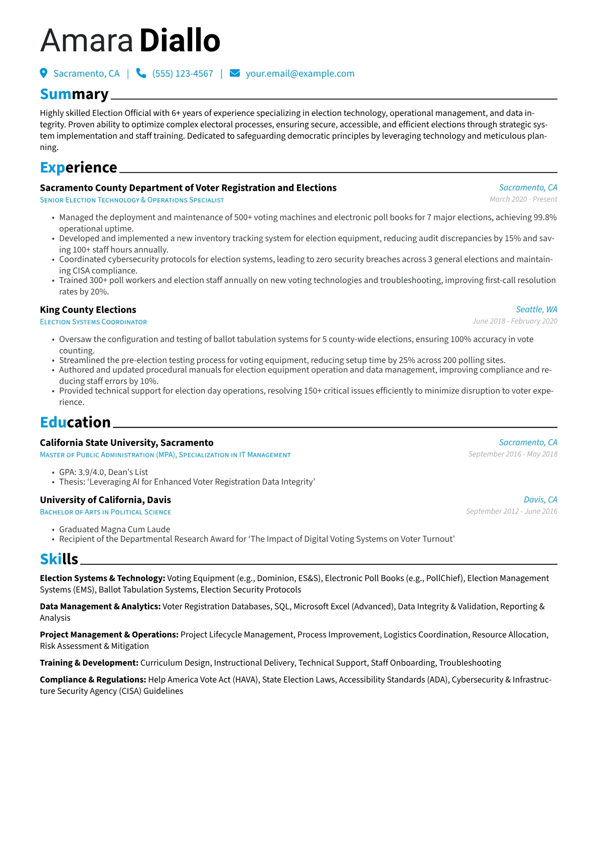 Election Technology version - Page 1