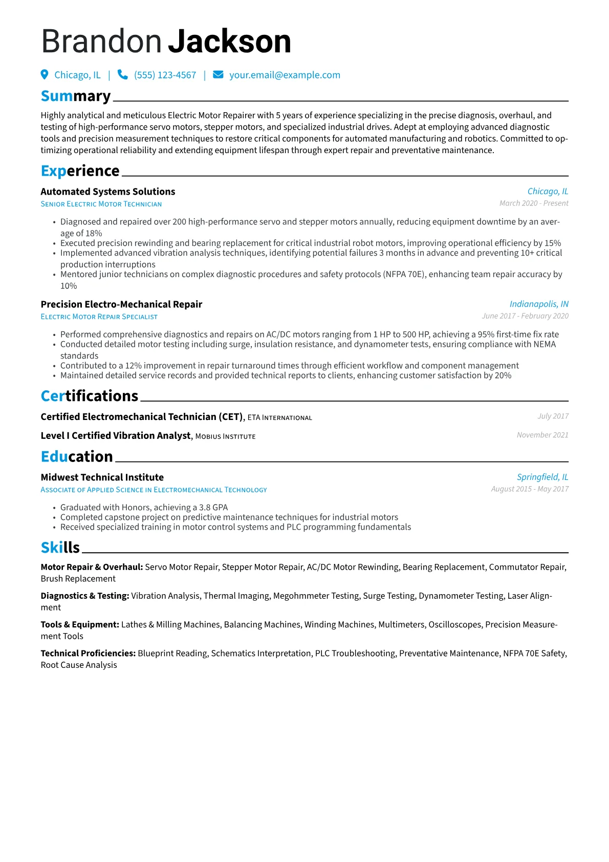 Precision Automation version - Page 1