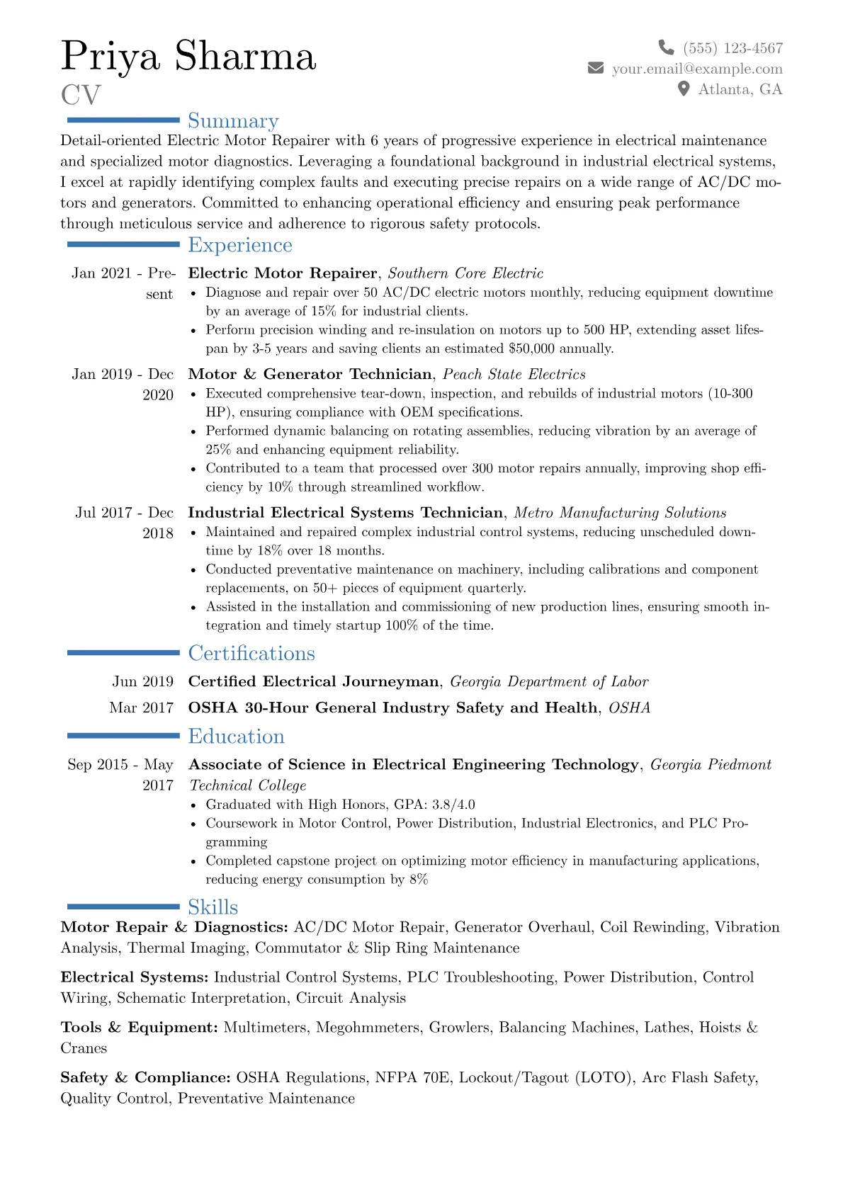 Career changer version - Page 1