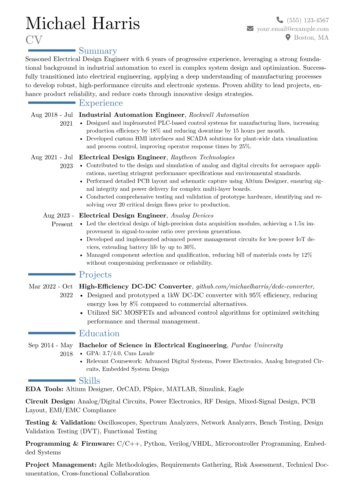 Career changer version - Page 1