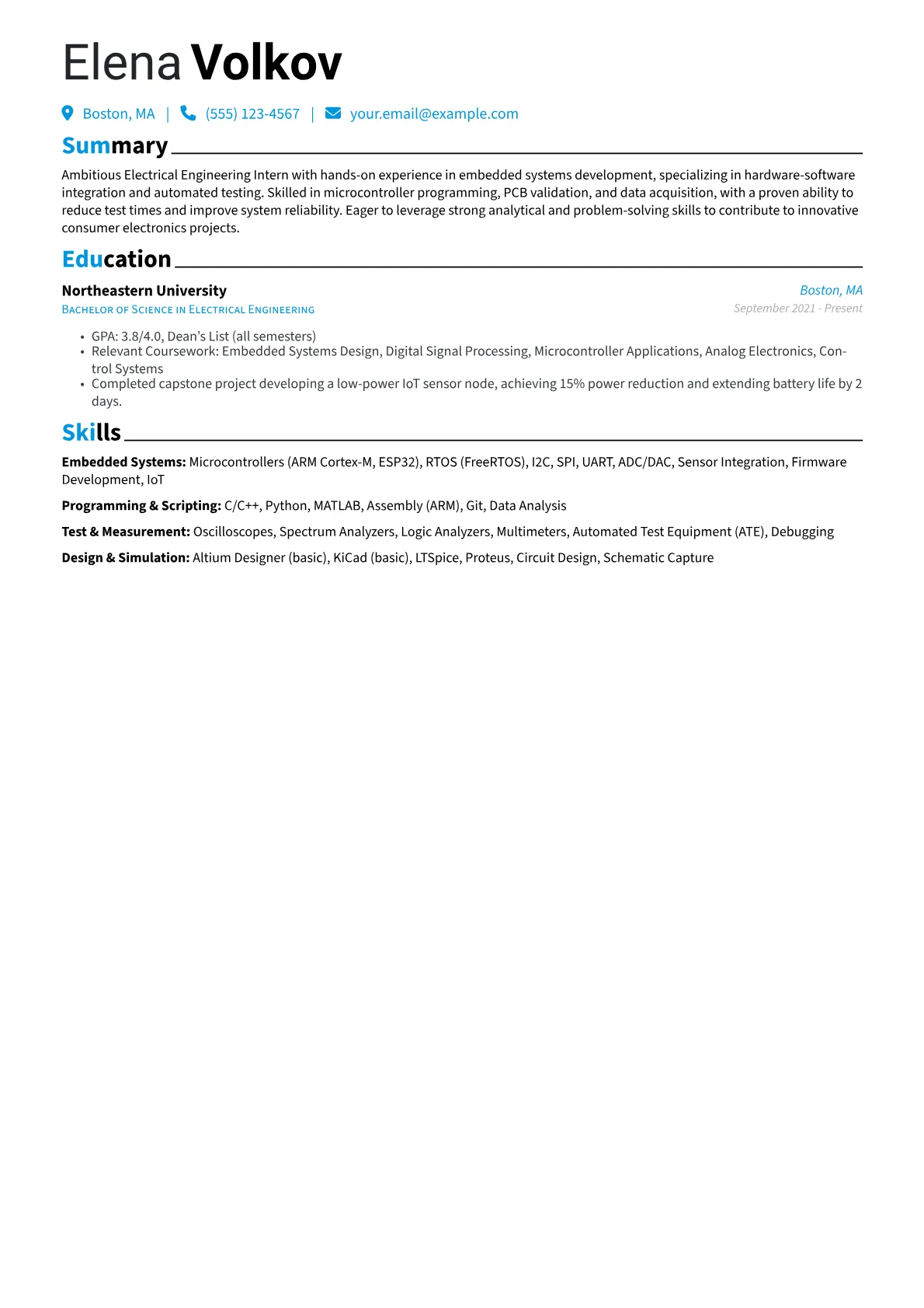 Embedded Systems Test version - Page 1