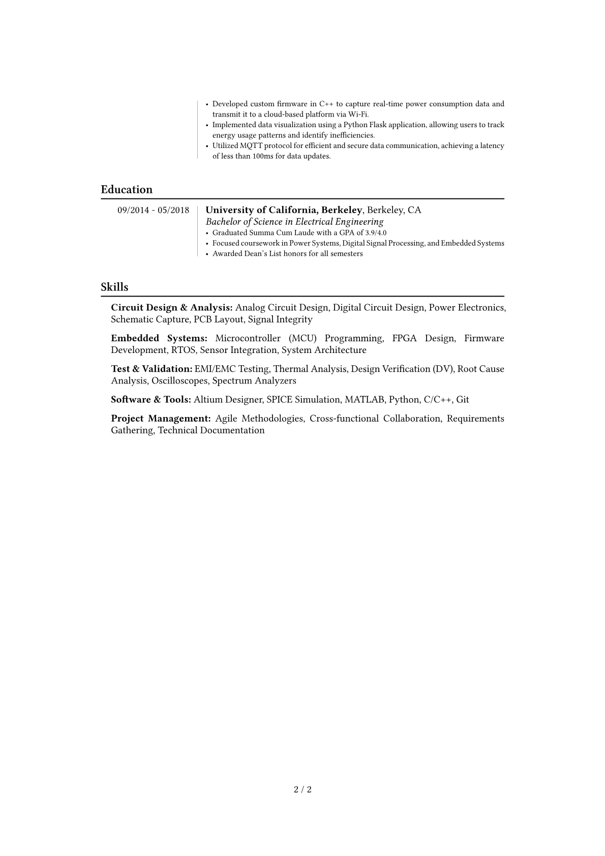 Career changer version - Page 2