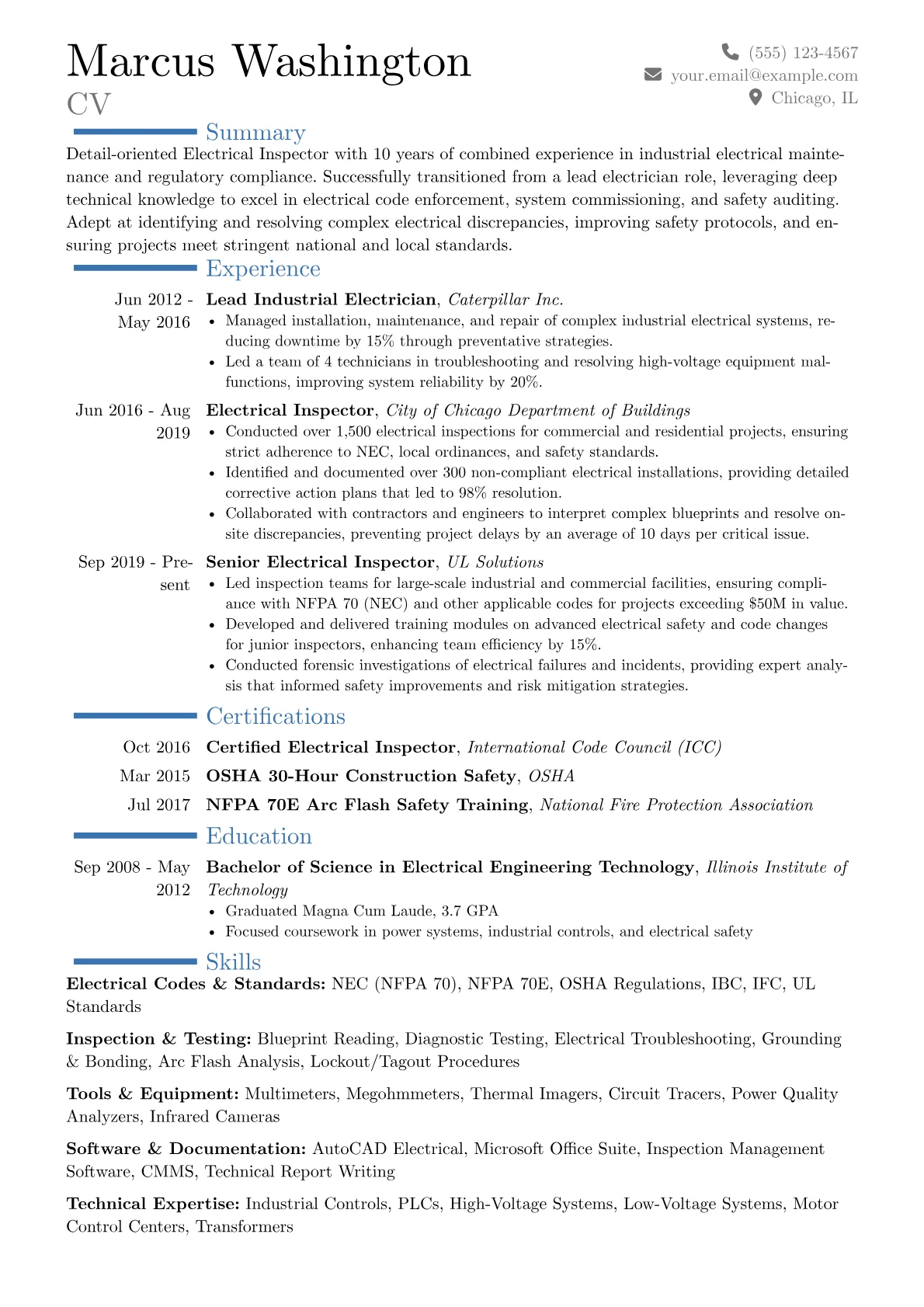 Career changer version - Page 1