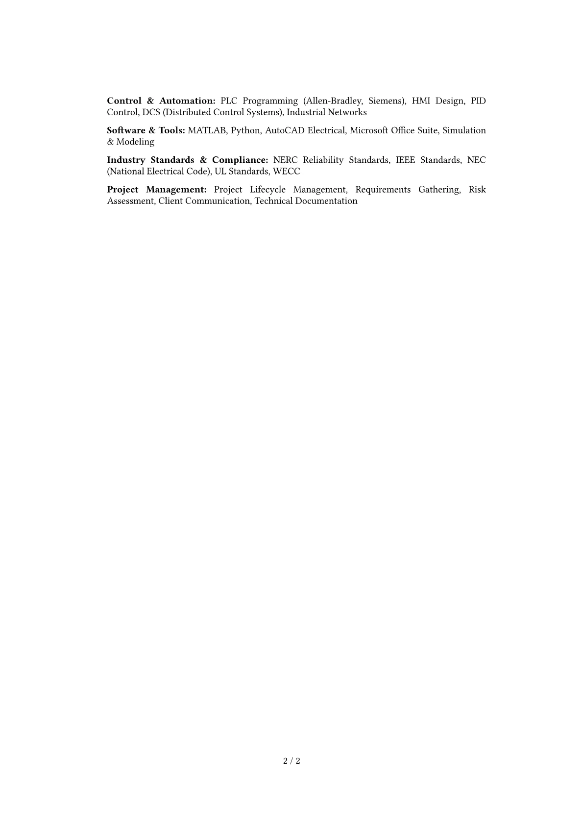Career changer version - Page 2