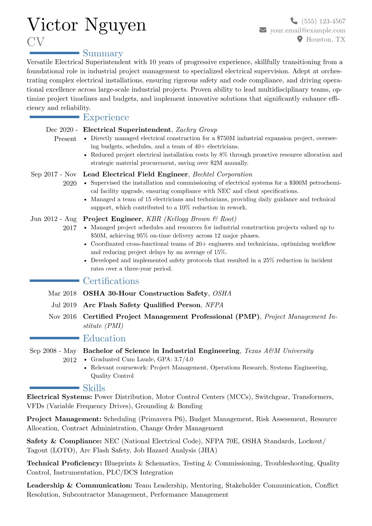 Career changer version - Page 1