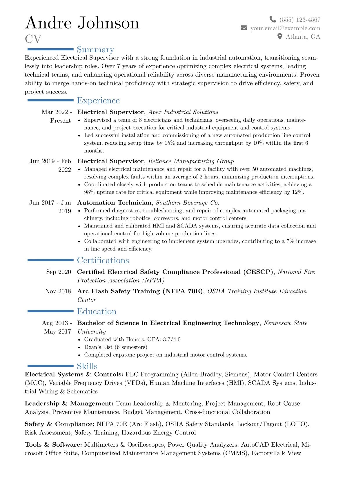 Career changer version - Page 1
