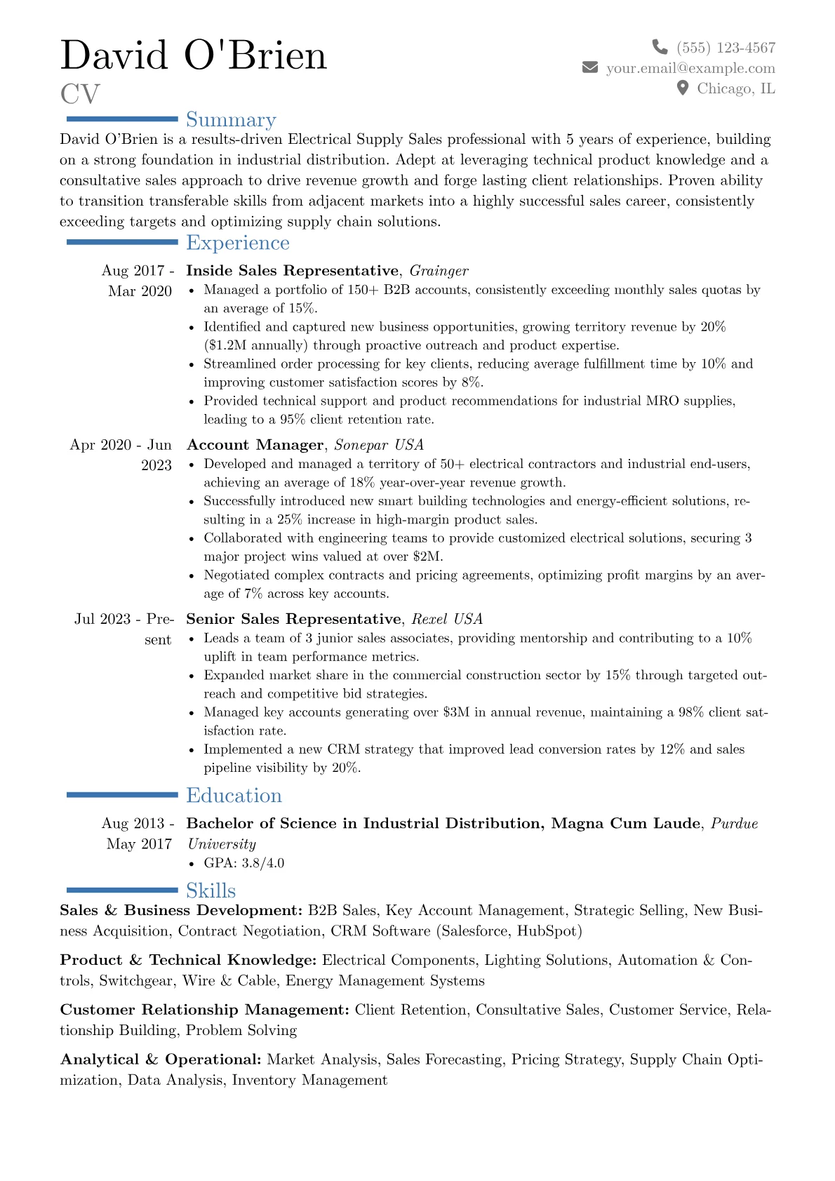 Career changer version - Page 1