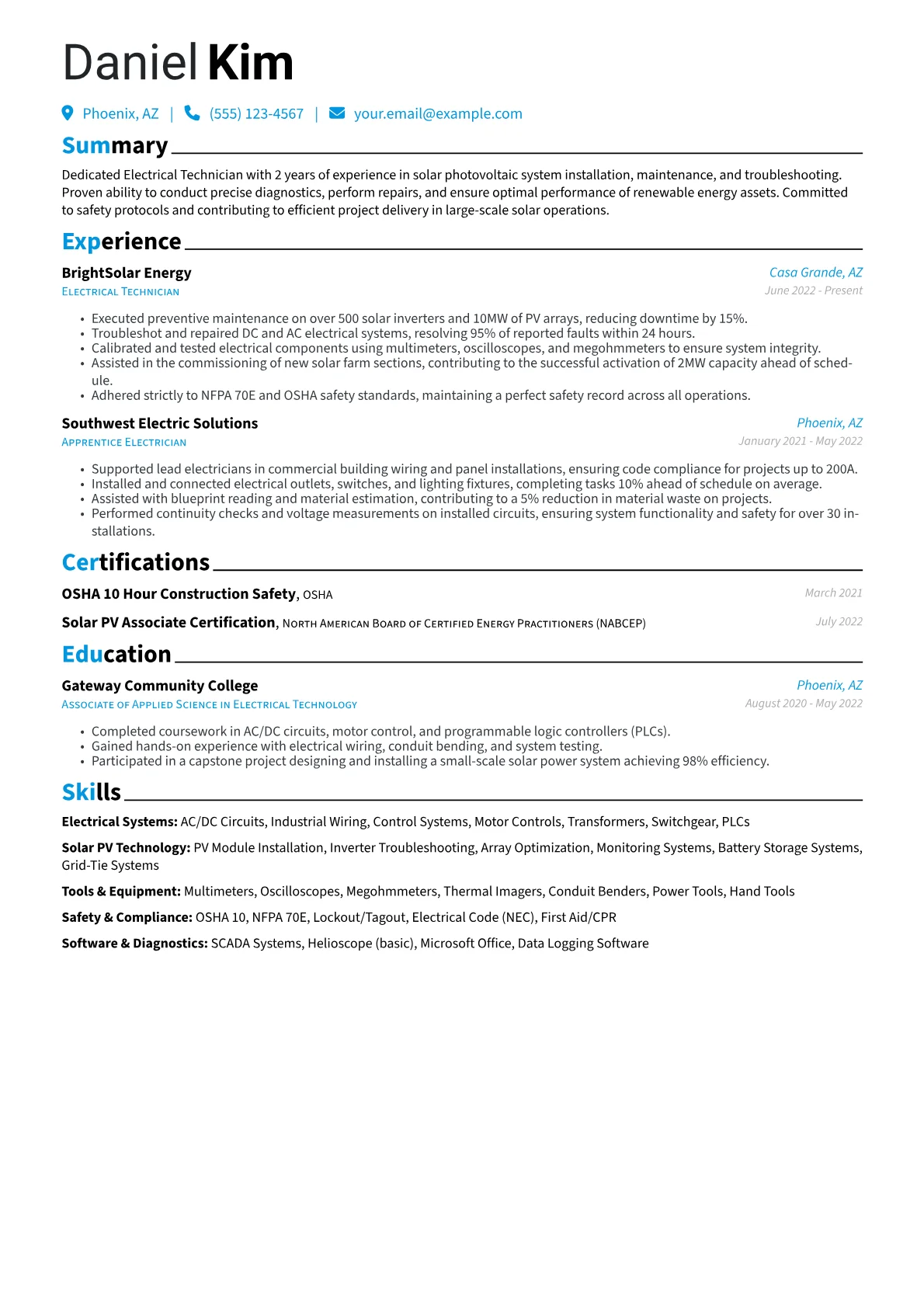 Electrical Systems version - Page 1