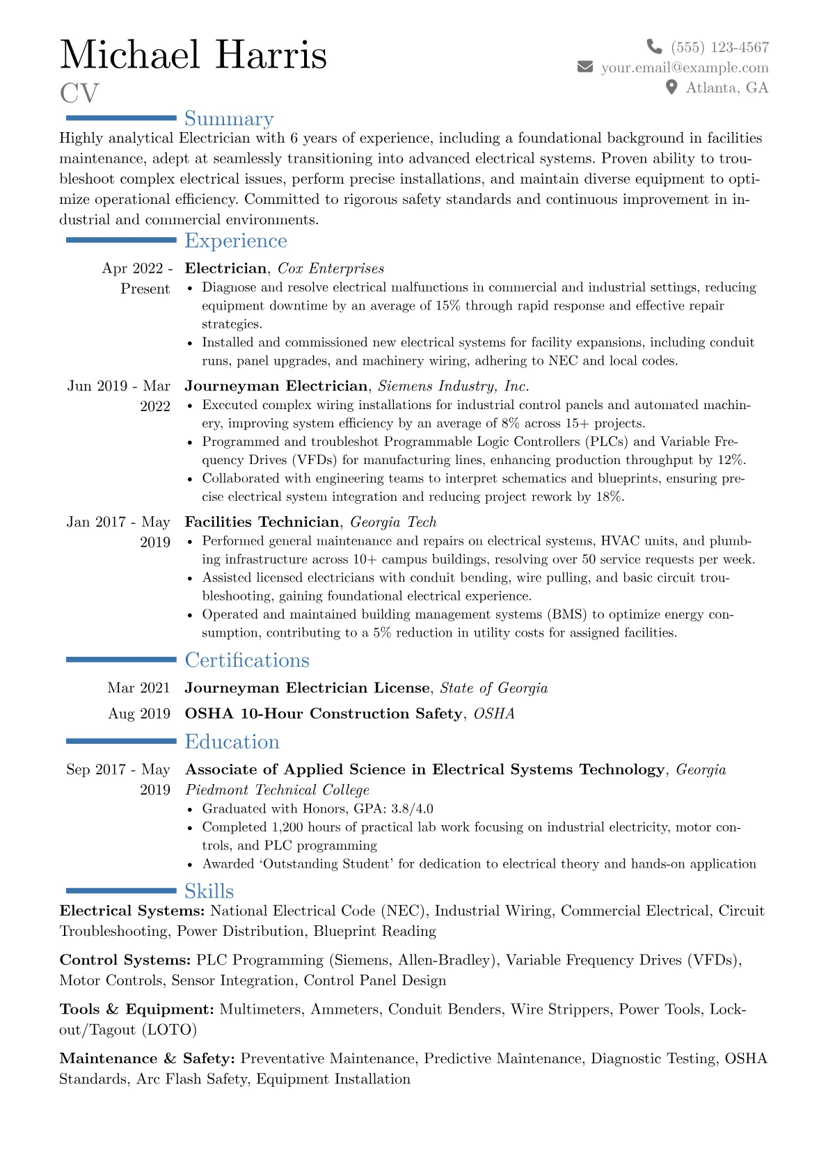 Career changer version - Page 1