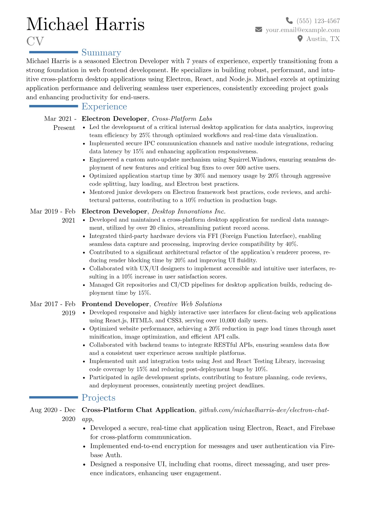 Career changer version - Page 1
