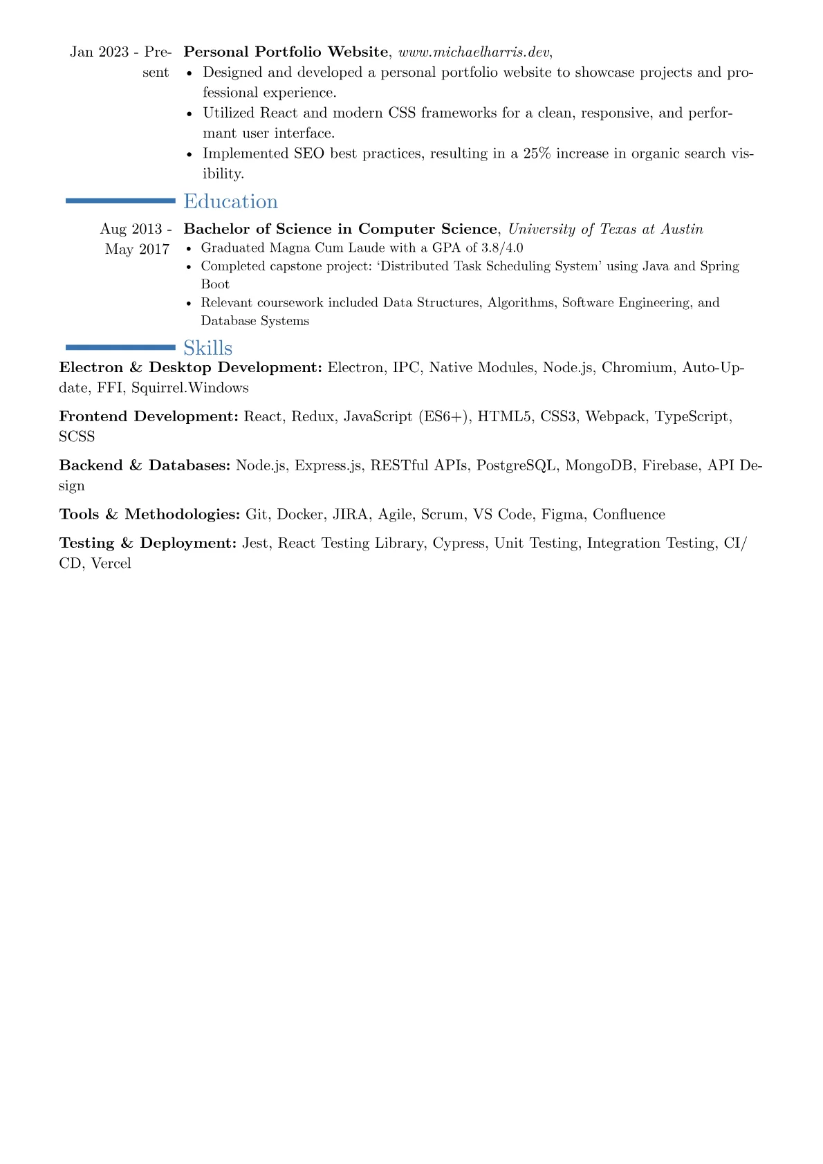 Career changer version - Page 2