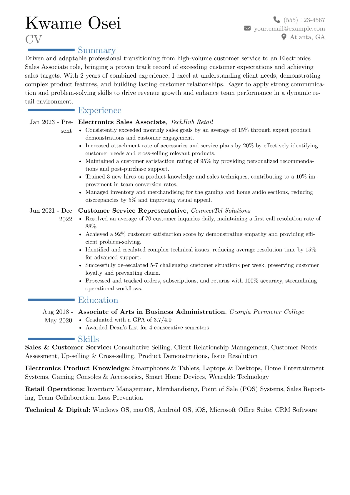 Career changer version - Page 1