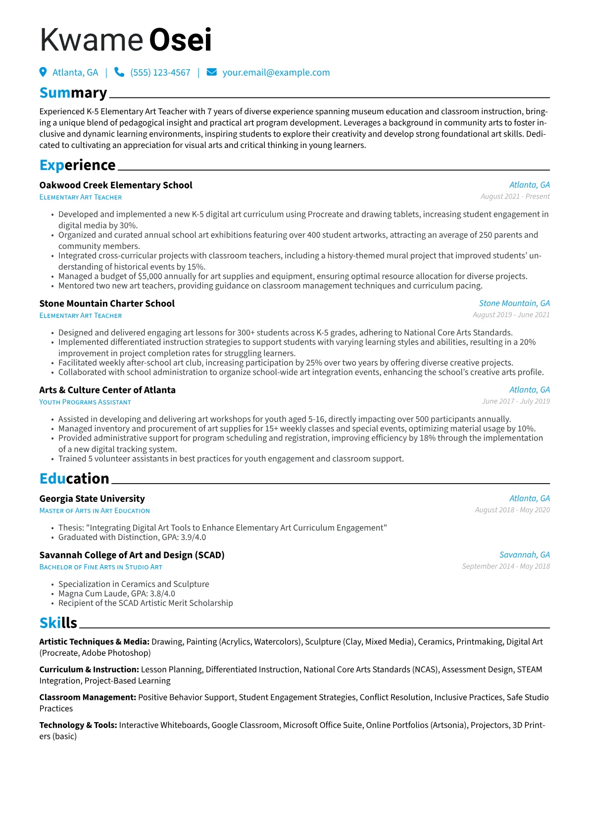 Career changer version - Page 1