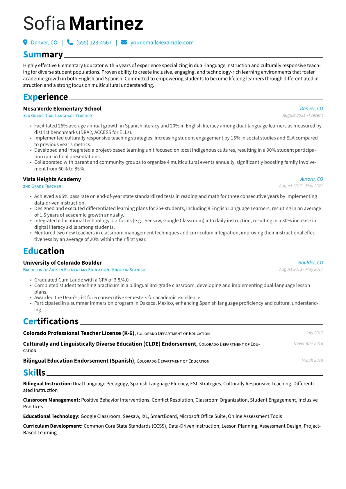Bilingual Elementary version - Page 1