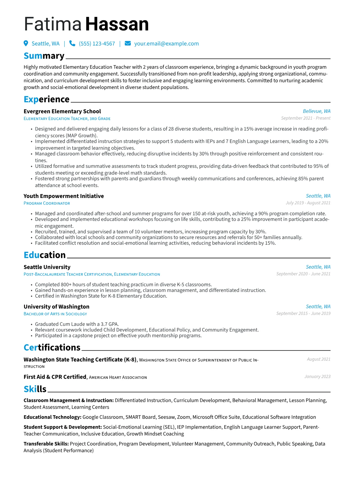 Career changer version - Page 1