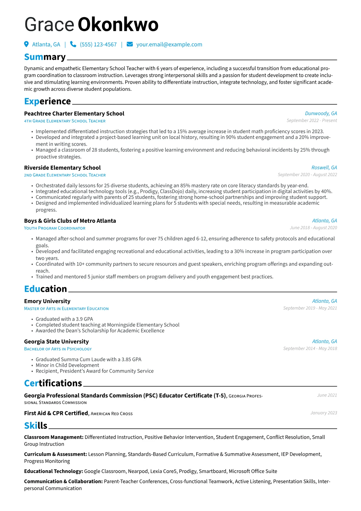 Career changer version - Page 1