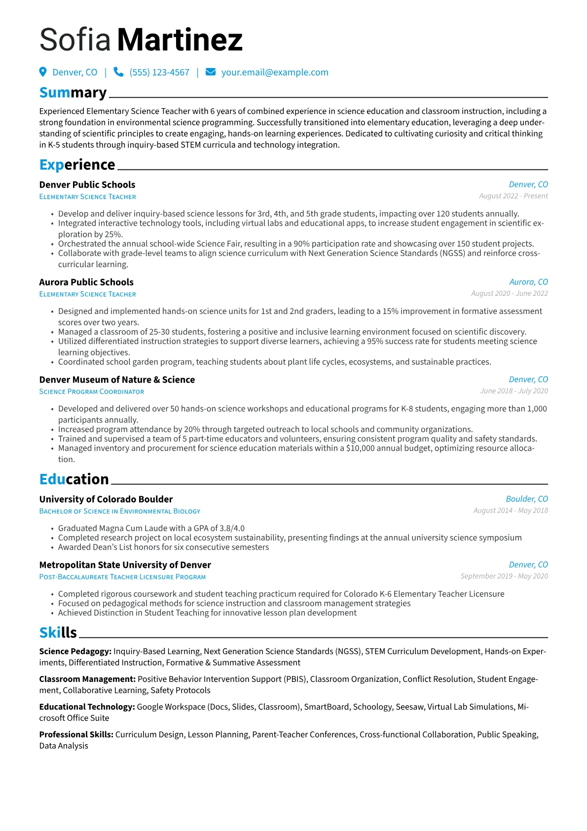 Career changer version - Page 1