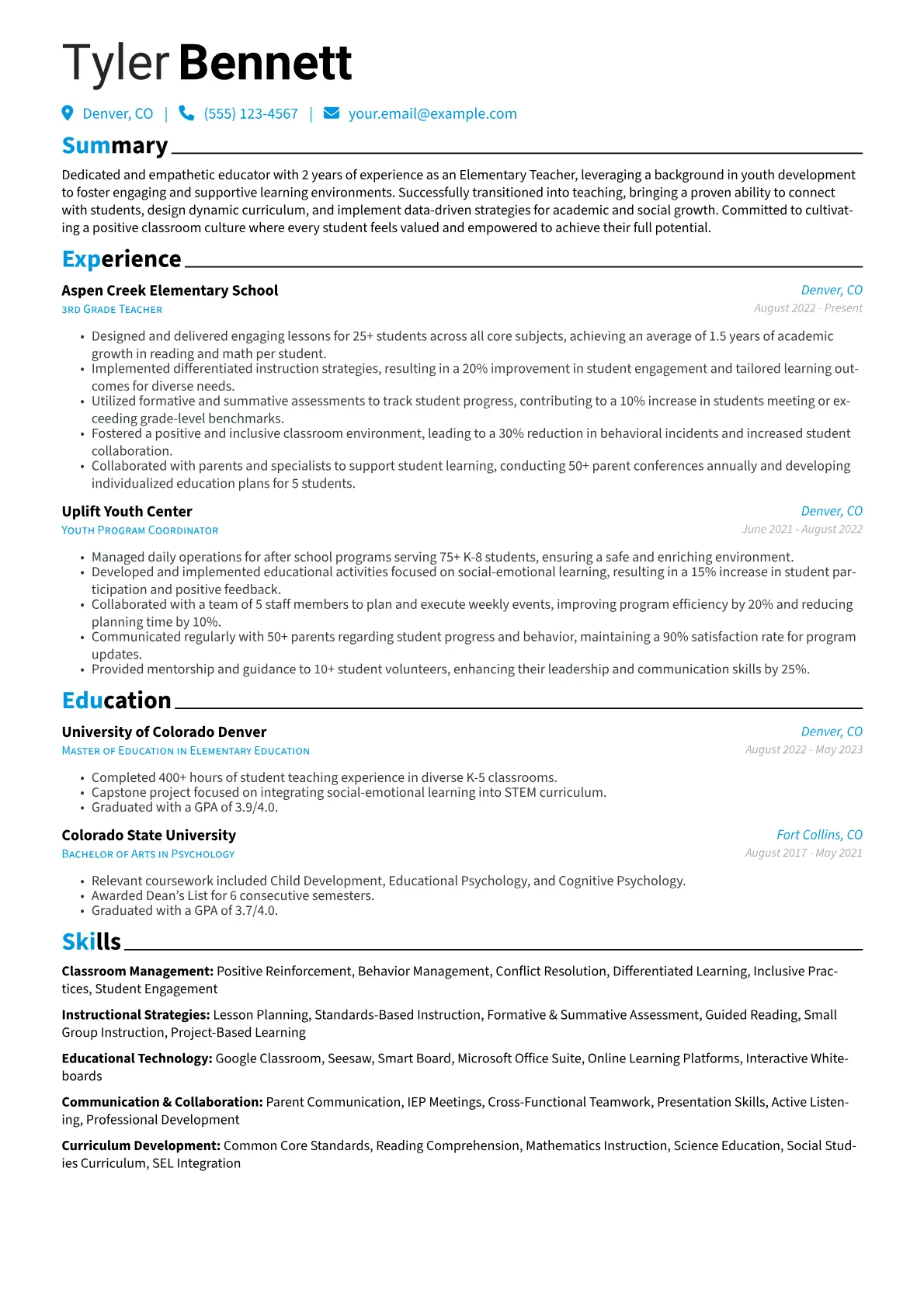 Career changer version - Page 1