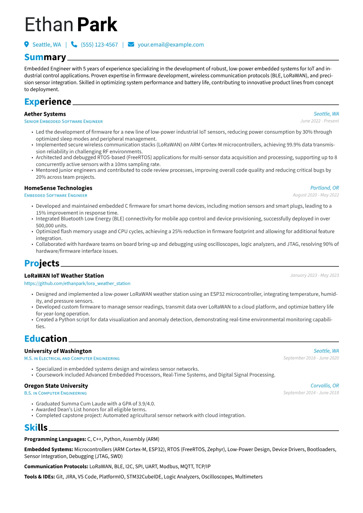 Embedded Engineer version - Page 1