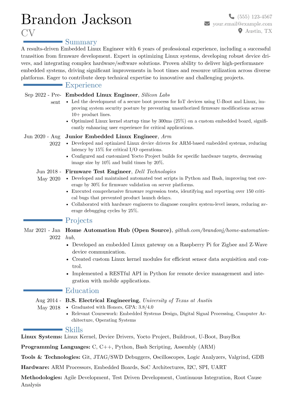 Career changer version - Page 1