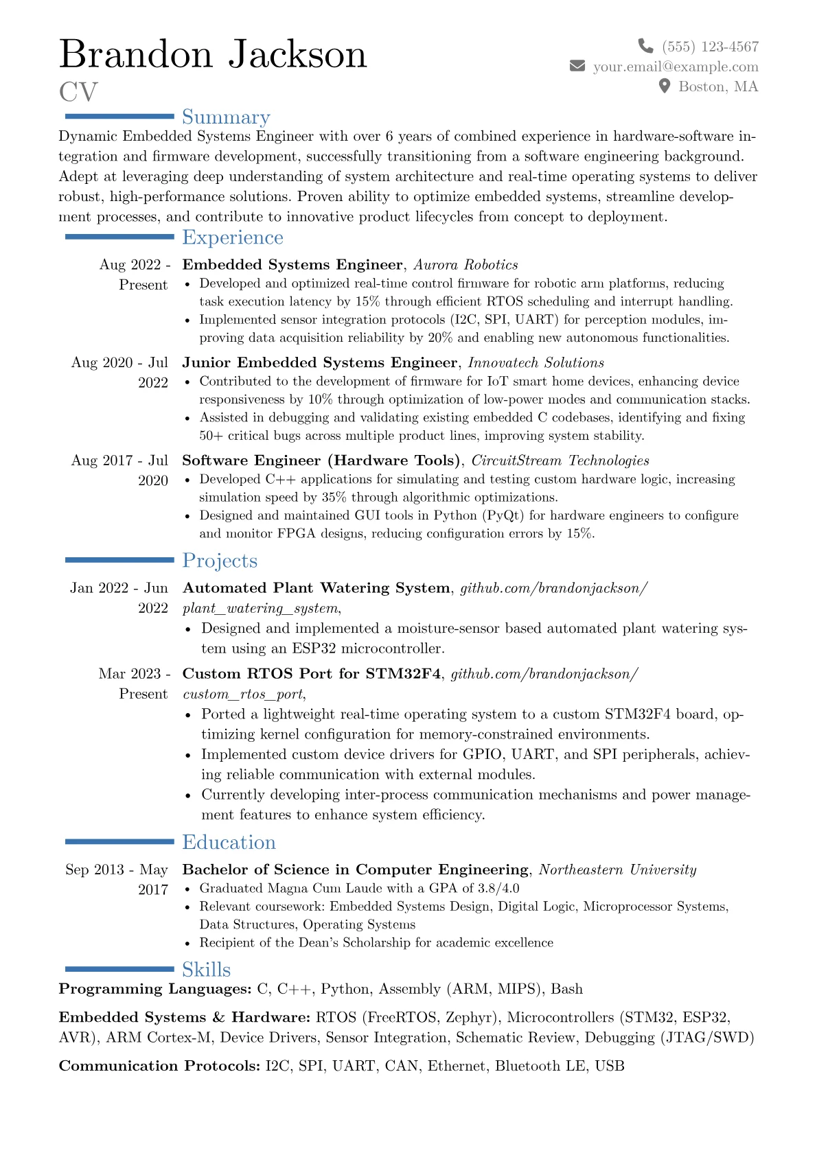 Career changer version - Page 1