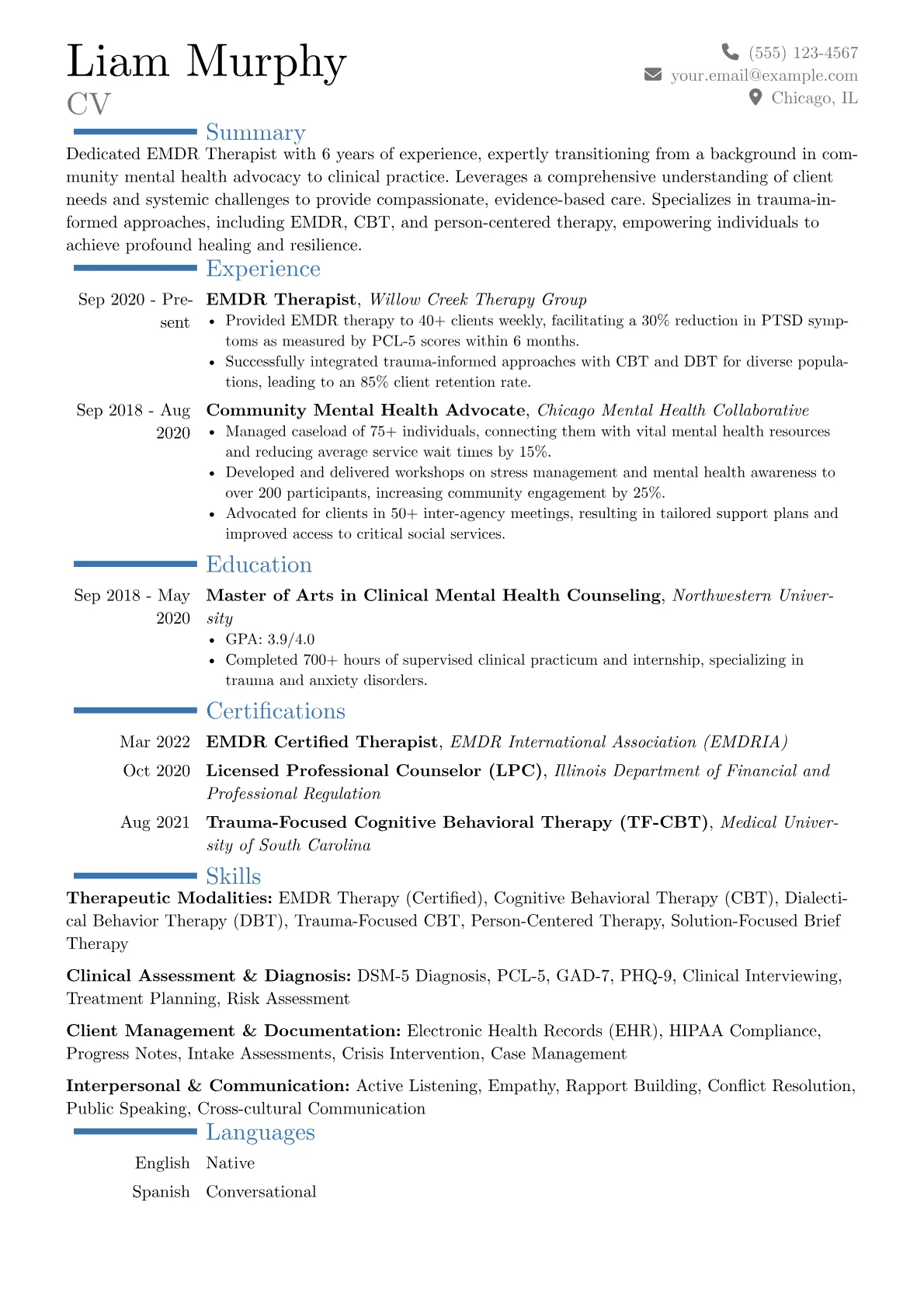 Career changer version - Page 1