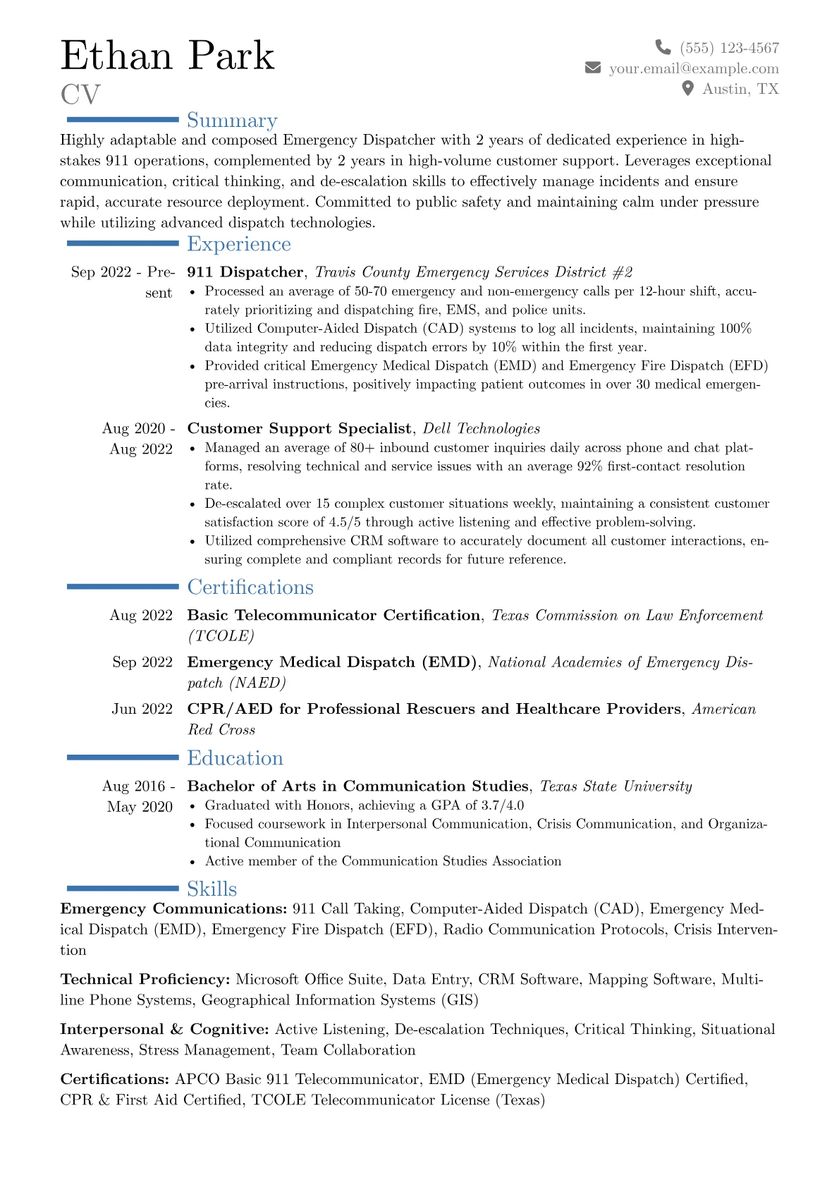 Career changer version - Page 1