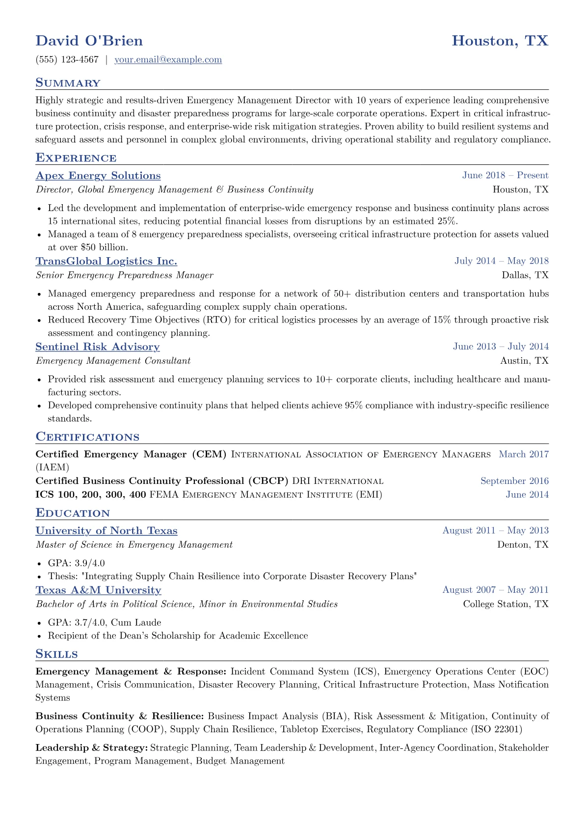 Corporate Critical version - Page 1