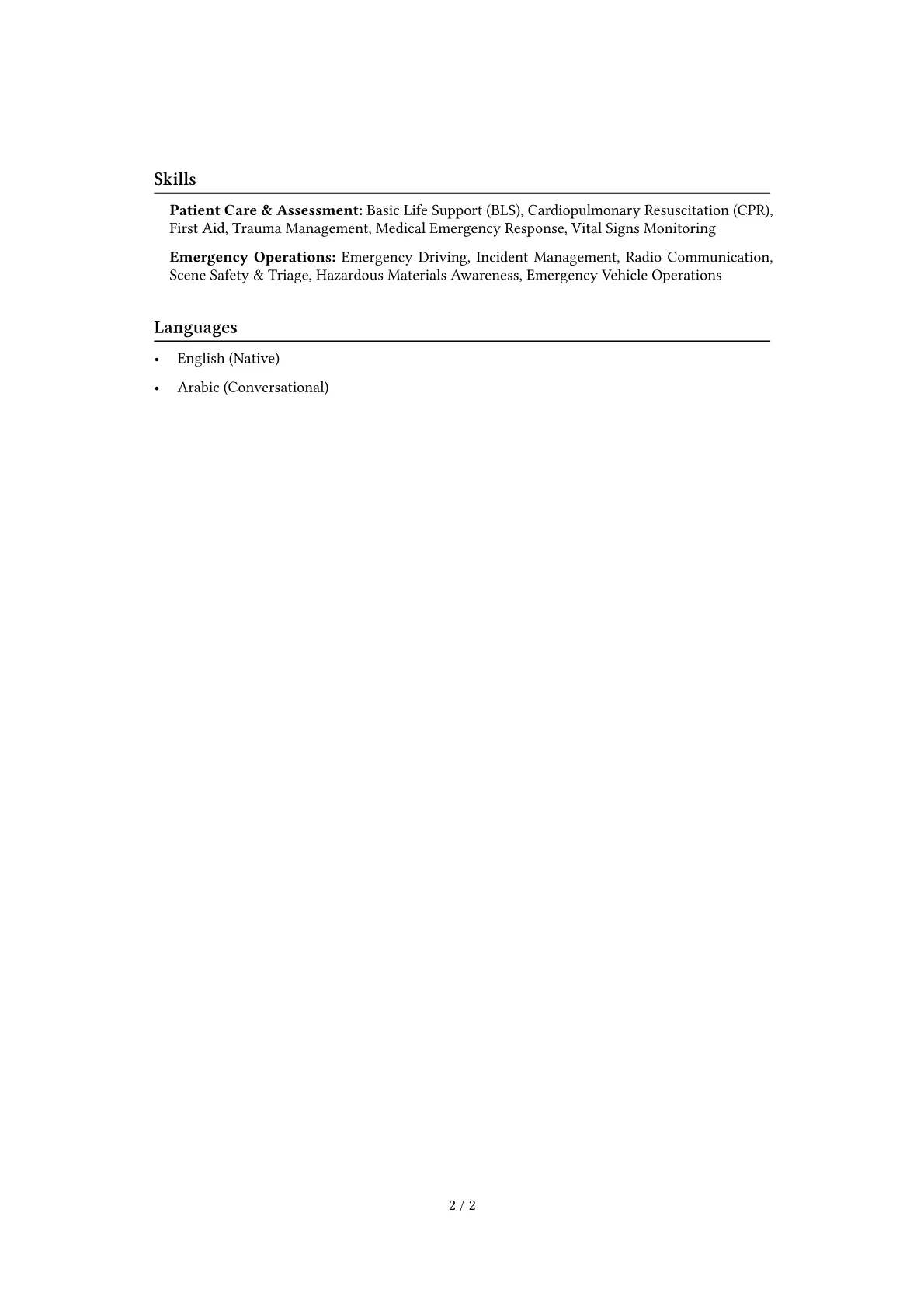 Career changer version - Page 2