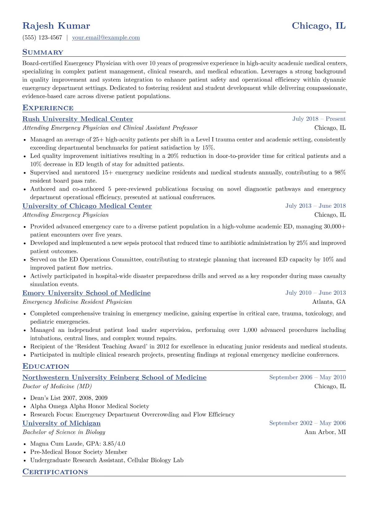 Academic Emergency version - Page 1