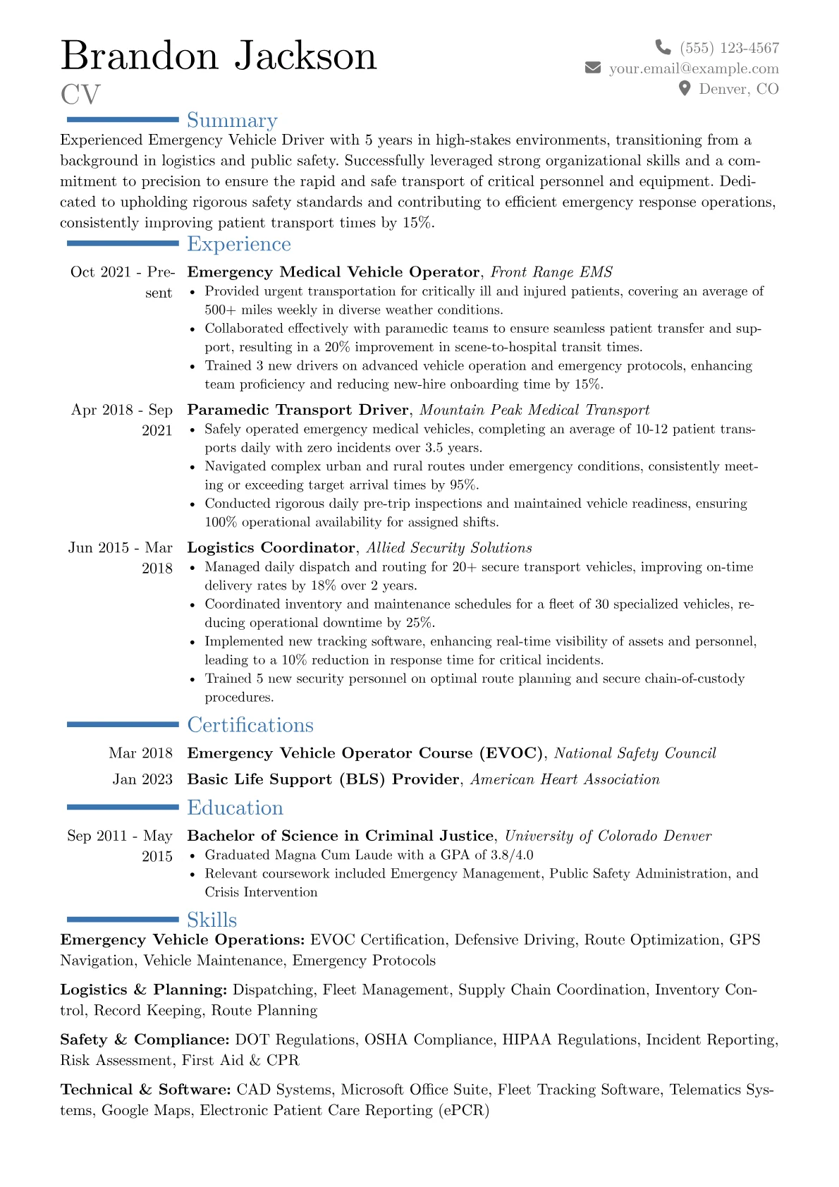 Career changer version - Page 1