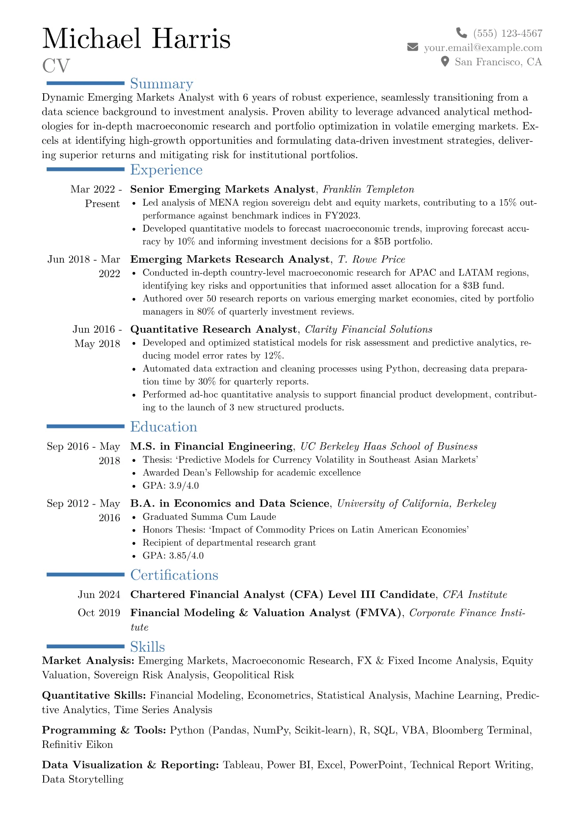 Career changer version - Page 1