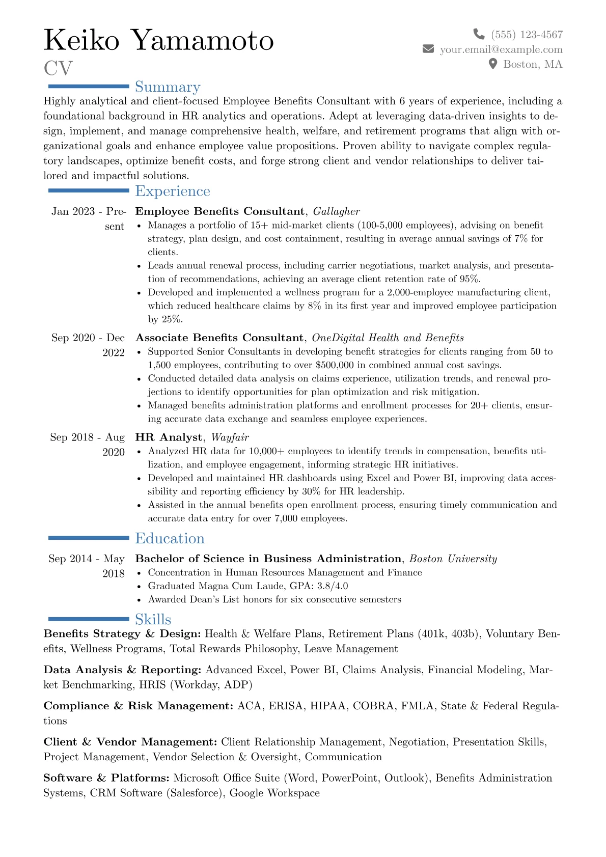 Career changer version - Page 1