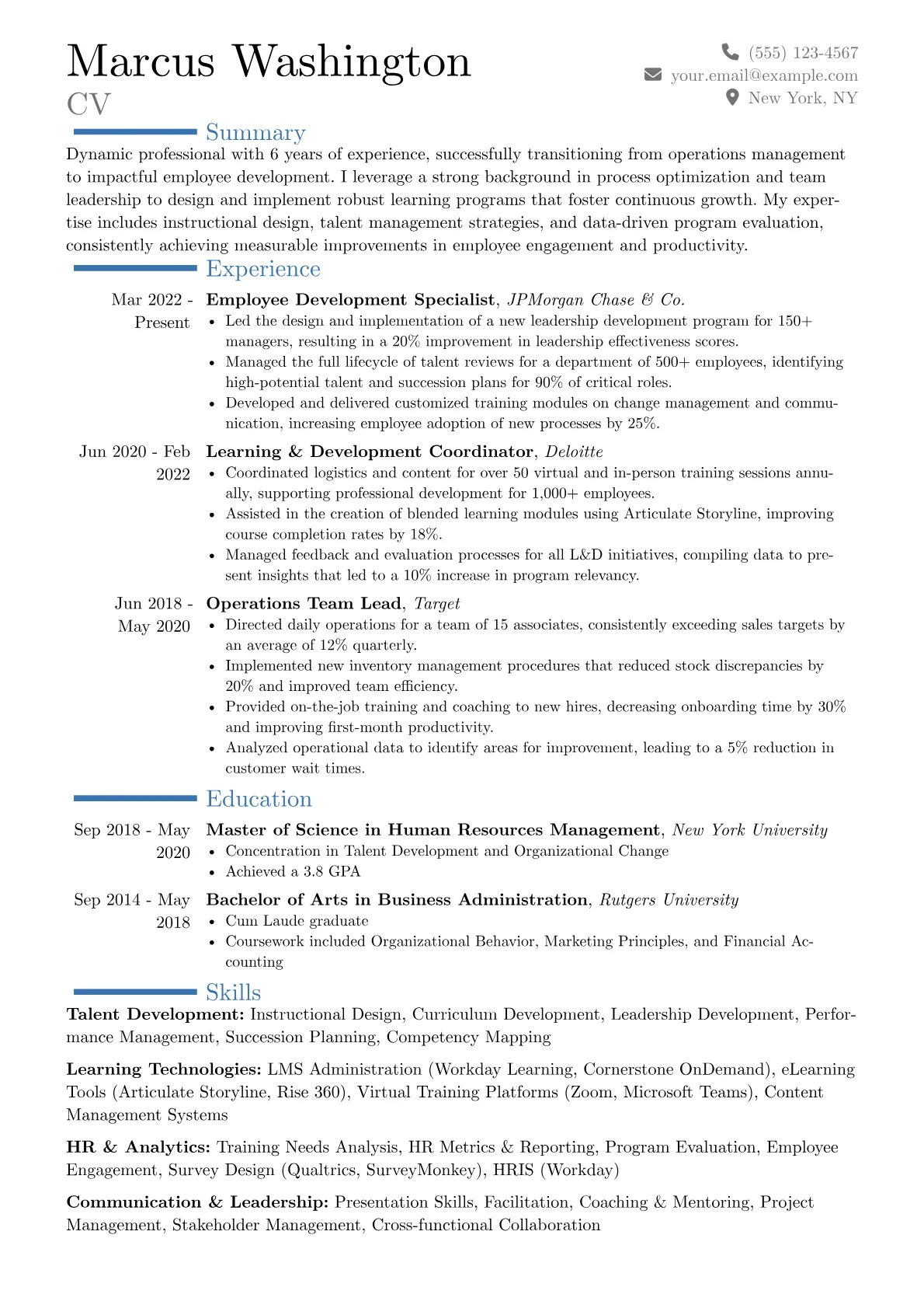 Career changer version - Page 1
