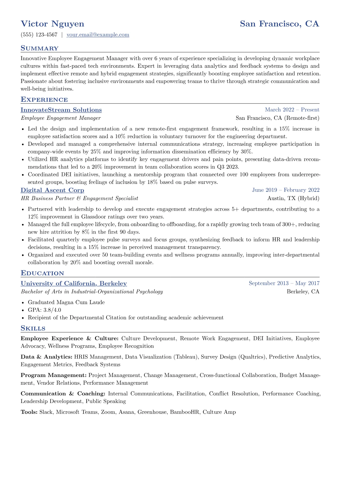 Employee Experience version - Page 1