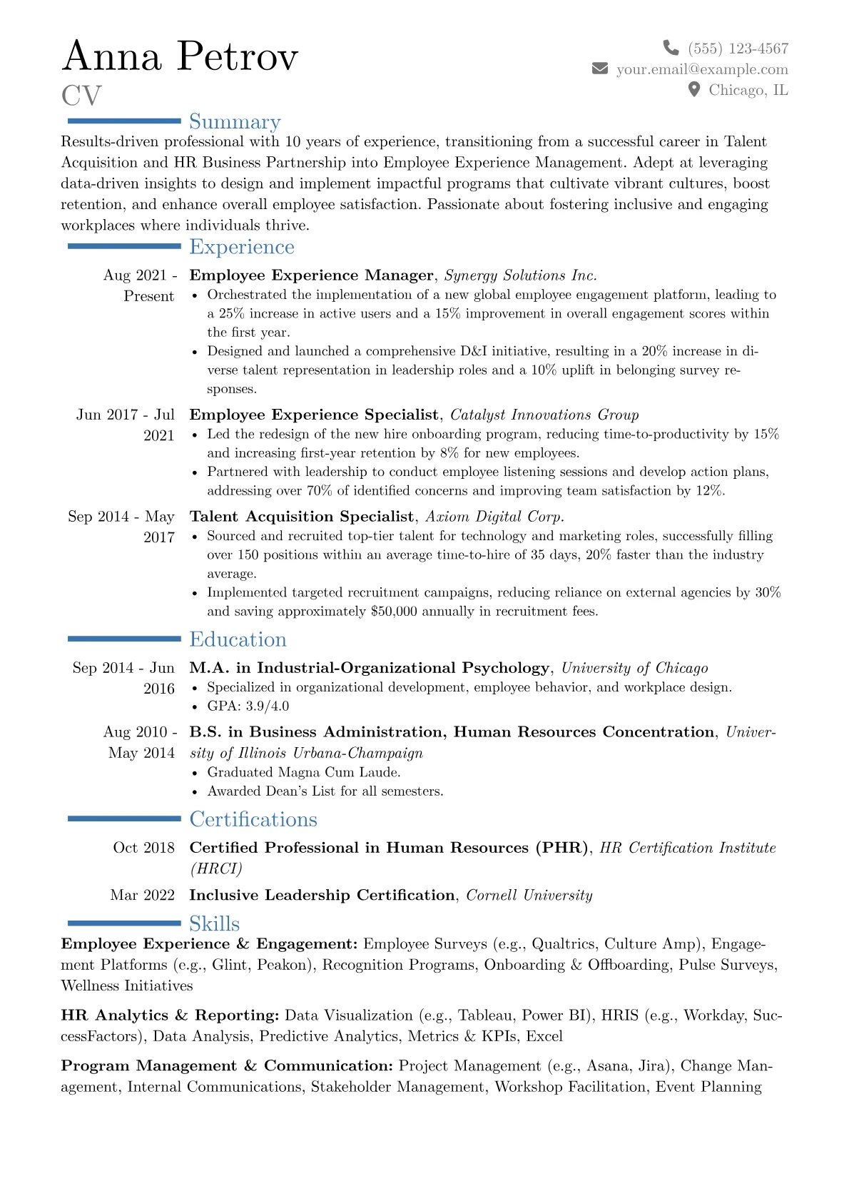 Career changer version - Page 1