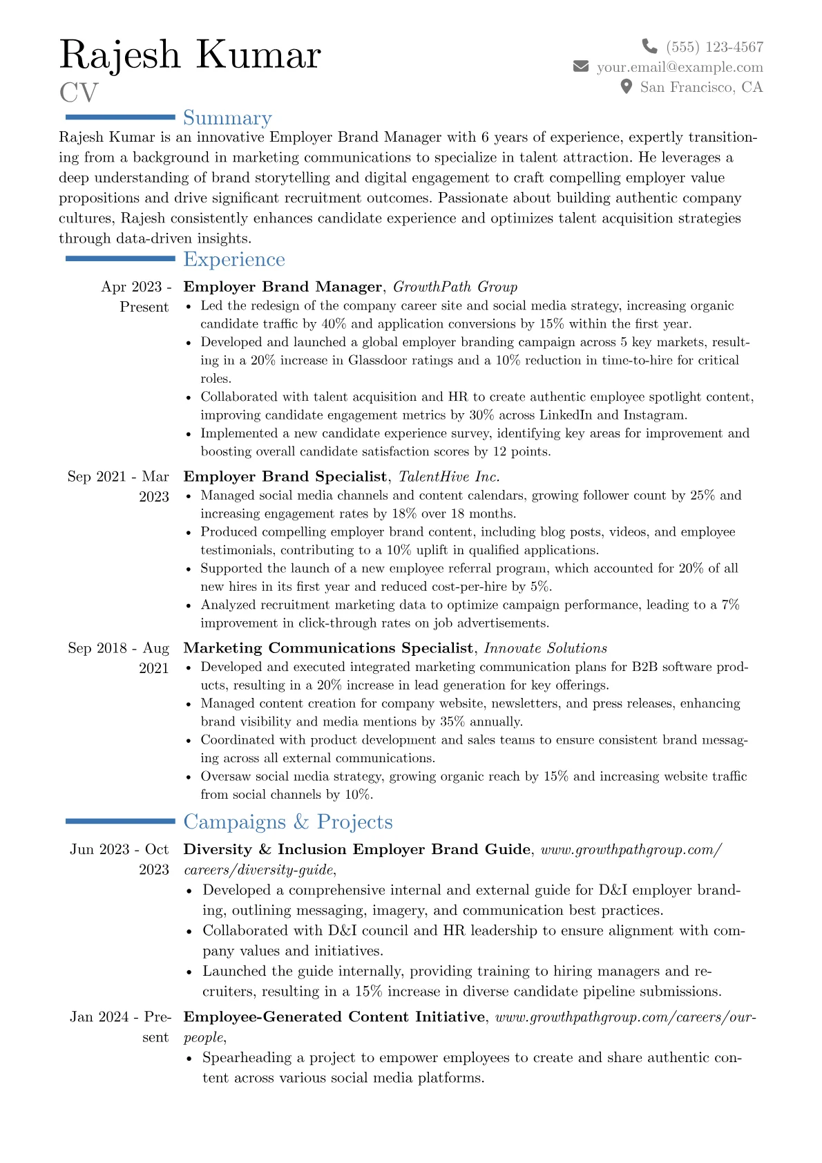 Career changer version - Page 1