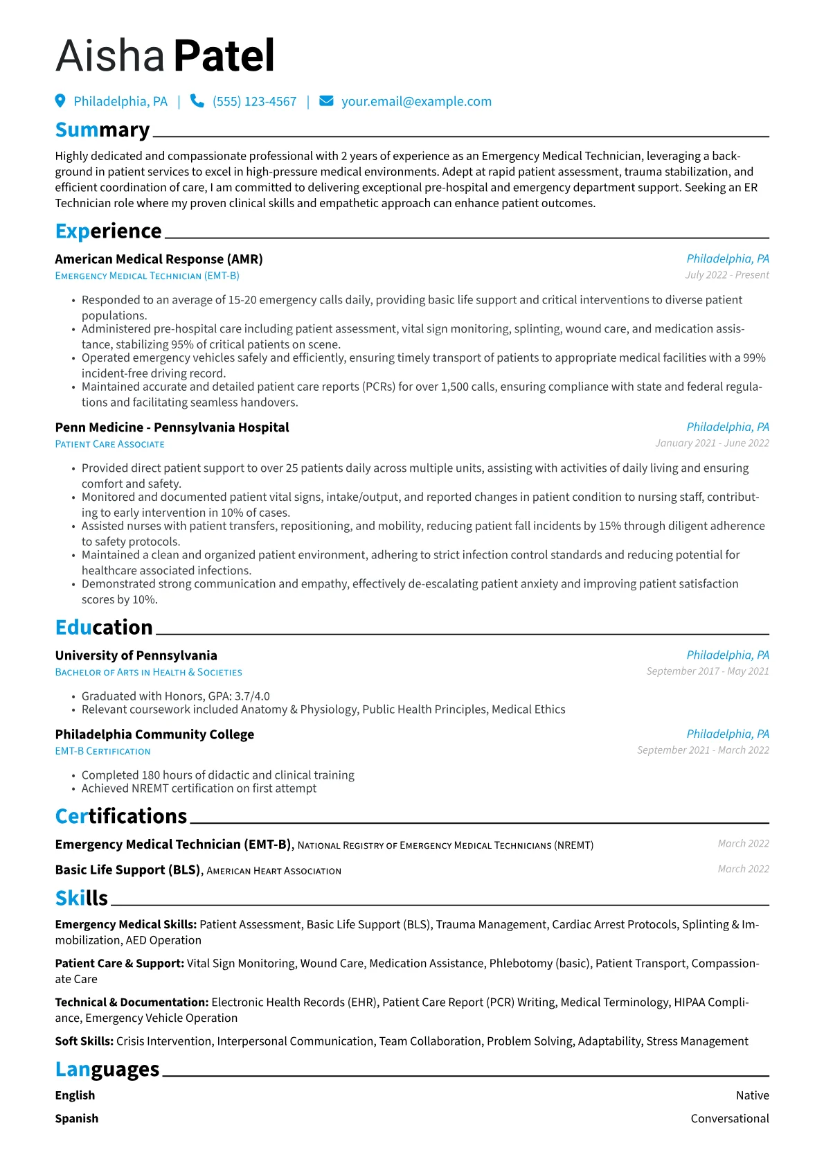 Career changer version - Page 1