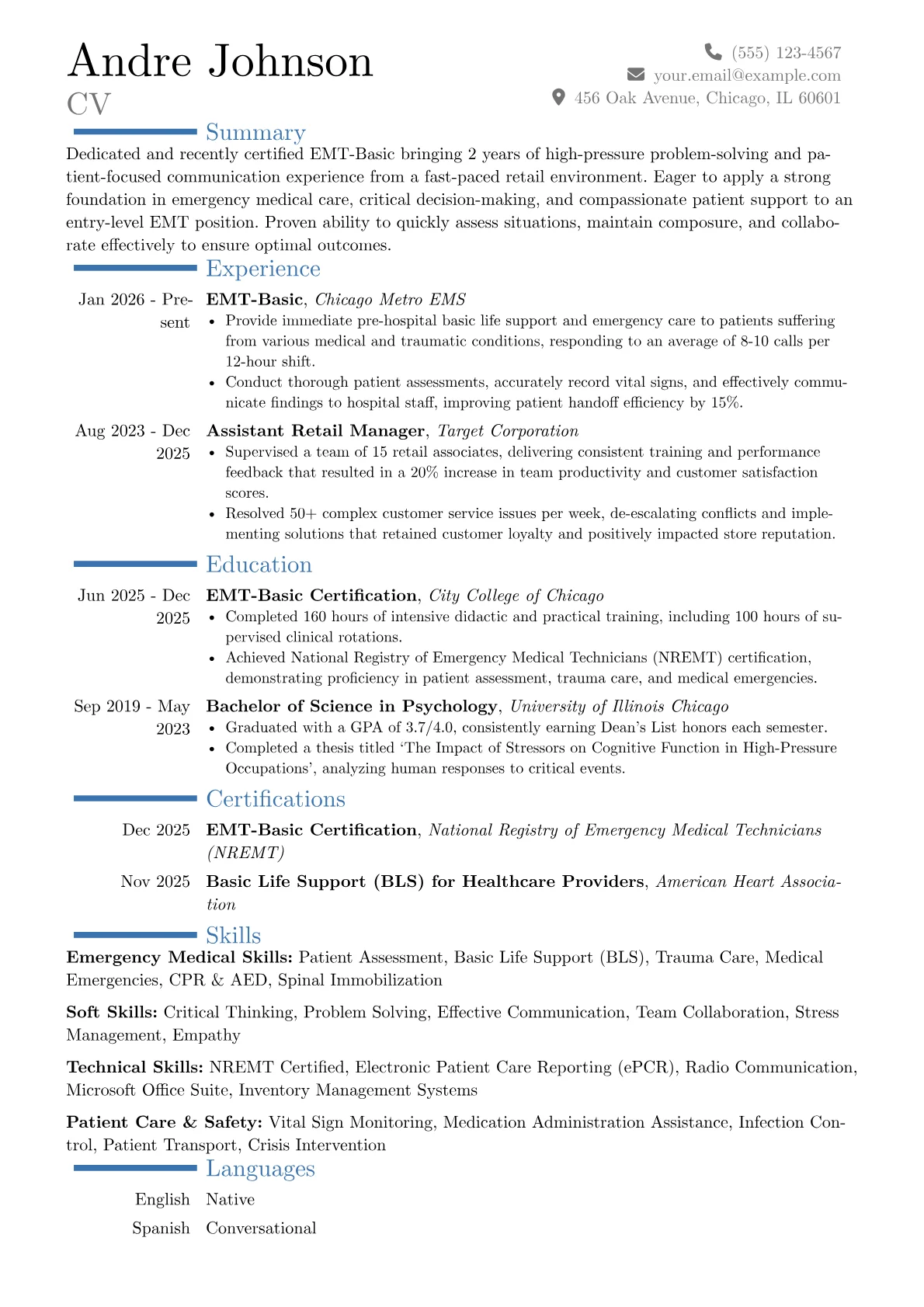 Career changer version - Page 1