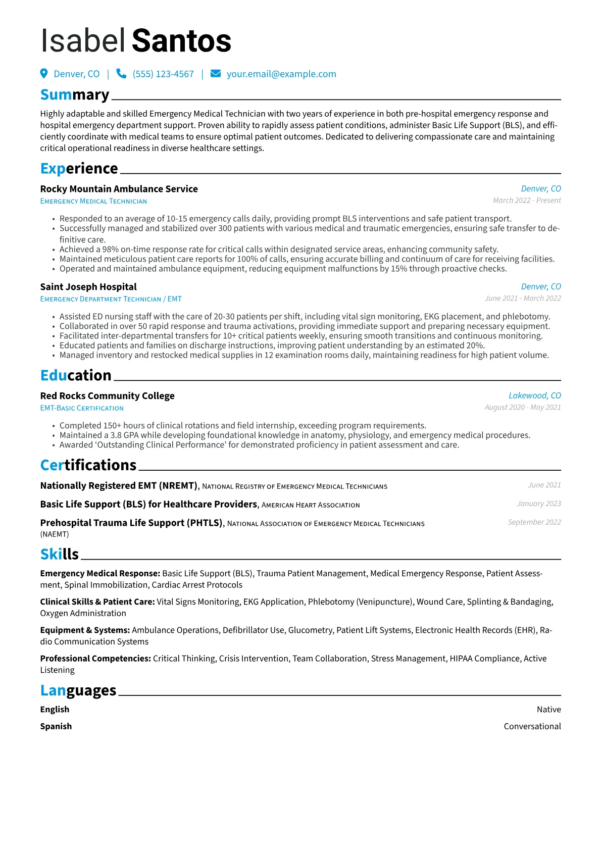 Hospital & Emergency version - Page 1