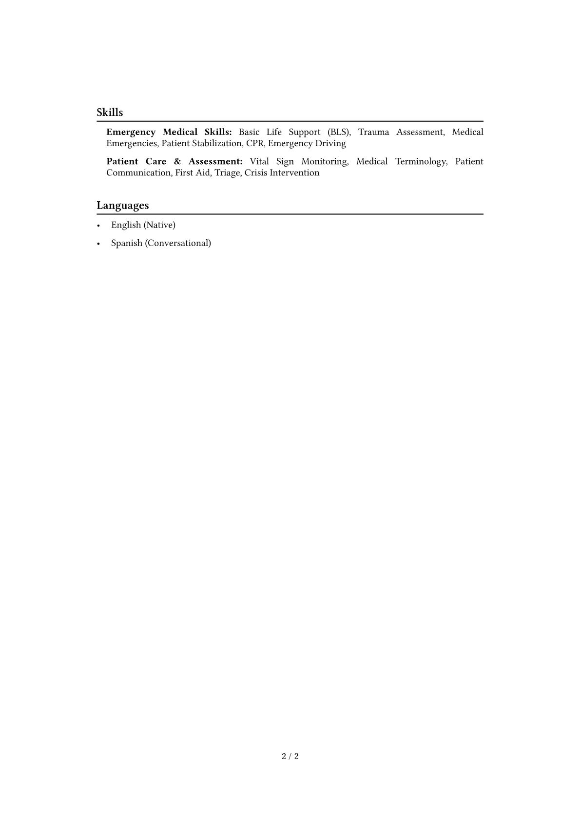 Career changer version - Page 2